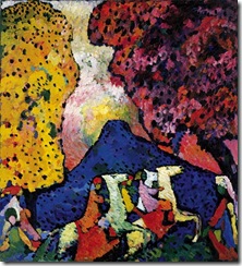 bleu montagne kandinsky