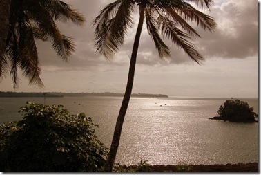 Costas de la isla de Bioko