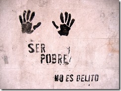 Graffiti en Rosario - Ser pobre no es delito