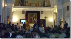 Misa con simbolos franquistas 2