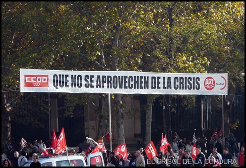 MANIFESTACION EN MADRID 12-12-12