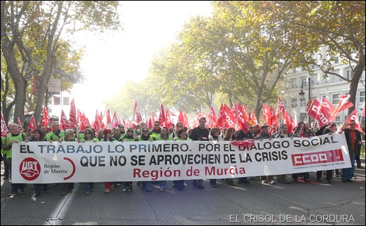 MANIFESTACION EN MADRID 12-12-12 PANCARTA MANIFESTACION EN MADRID 12-12-12 PANCARTA