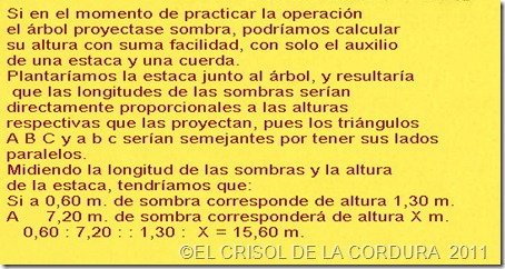 TRIGONOMETRÍA- EL CRISOL DE LA CORDURA 4 TRIGONOMETRÍA- EL CRISOL DE LA CORDURA 4