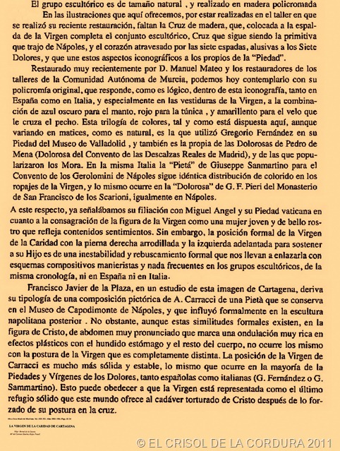 VIRGEN DE LA CARIDAD-EL CRISOL DE LA CORDURA