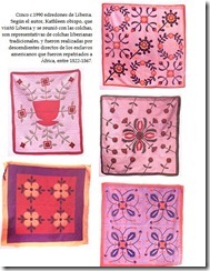 Colchas liberianas tradicionales-EL CRISOL DE LA CORDURA